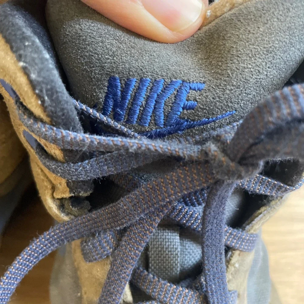 Vintage Nike ACG Caldera Hiking Boots Brown Blue Men's‎ 7 Korea Made 90s Y2K